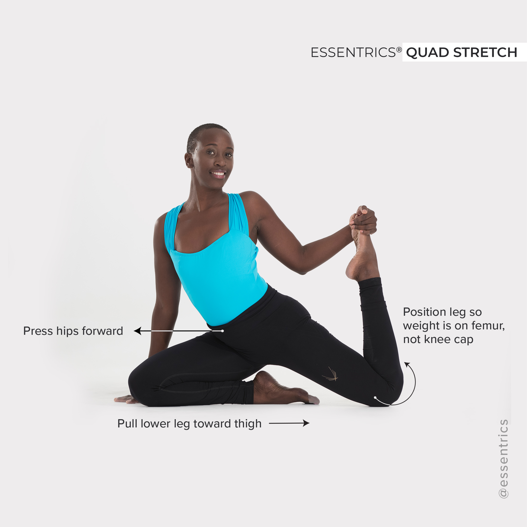 Thigh Stretch Exercise 2023